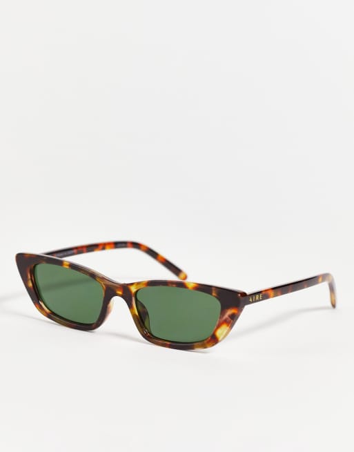 AIRE titania cat eye sunglasses in tort | ASOS