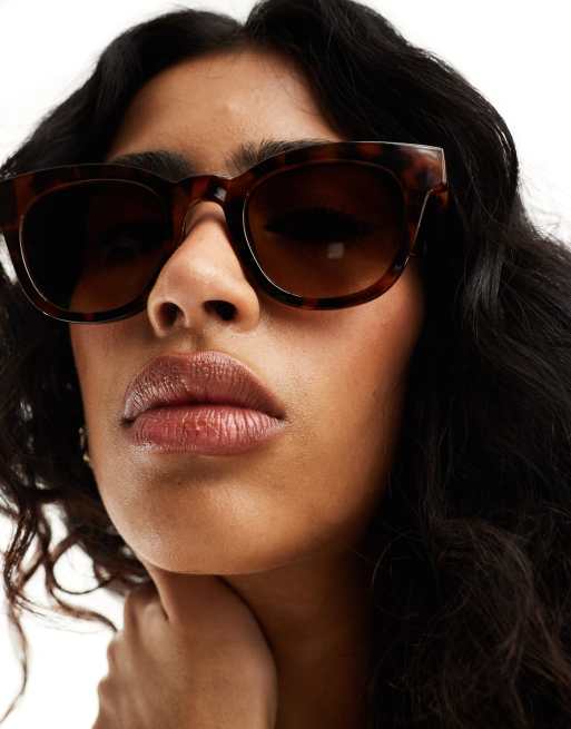 AIRE x ASOS – Dorado – Spräckliga fyrkantiga solglasögon, 4 av 4