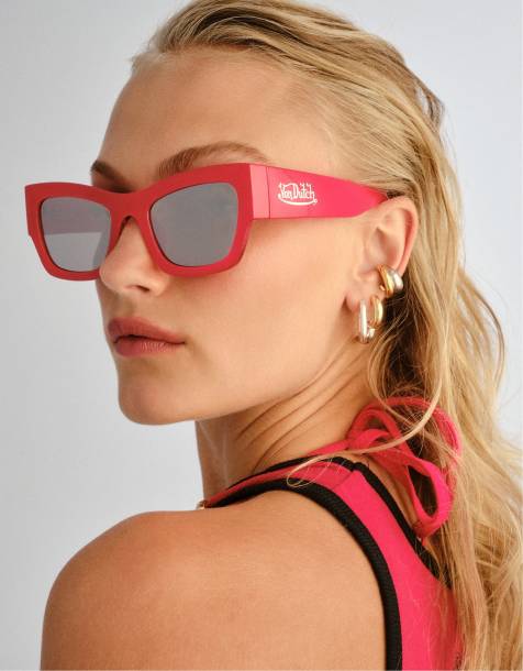 AIRE x Von Dutch Vendeta  sunglasses in cherry red - view 1
