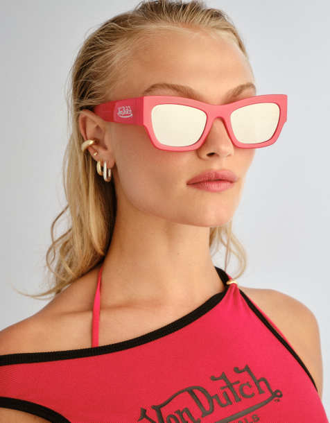 AIRE x Von Dutch Vendeta  sunglasses in cherry red - view 1