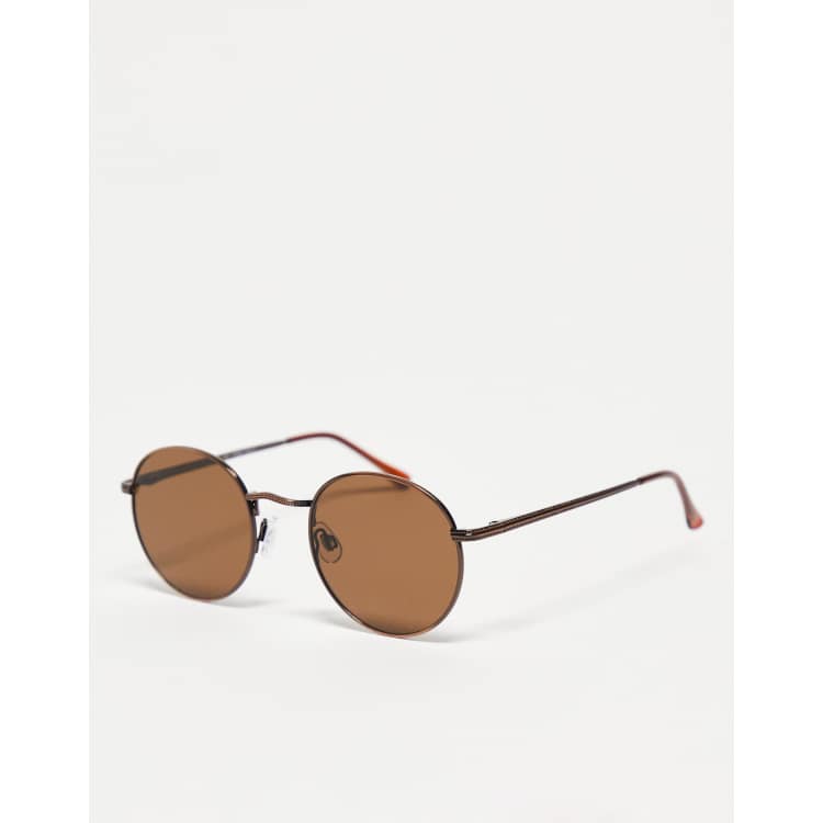 Agreed Gold Round Sunglasses