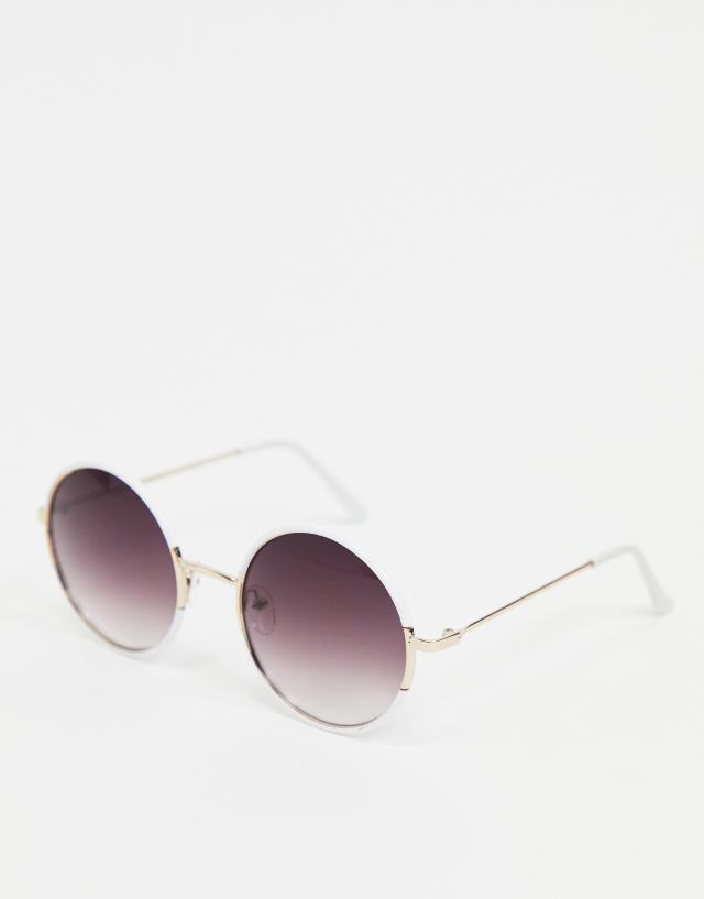 AJ Morgan - aviator style sunglasses in gold