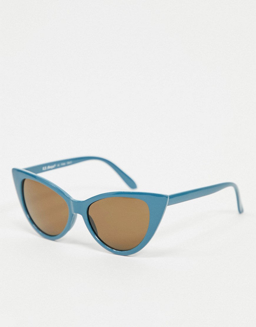 aj morgan -  – Cat-Eye-Sonnenbrille in Blau