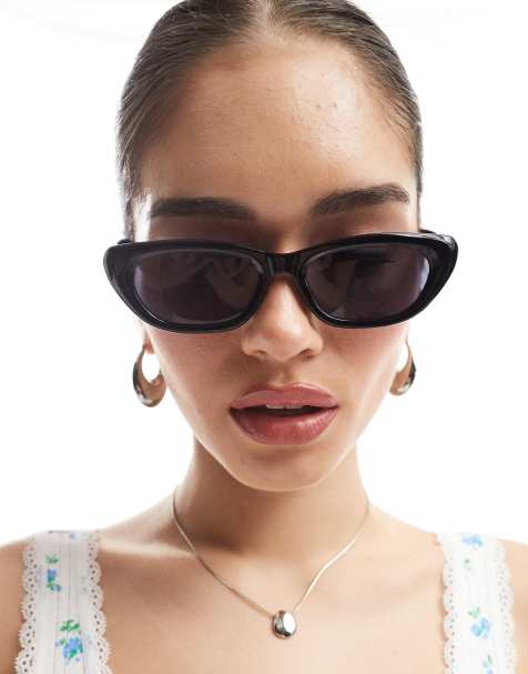 AJ Morgan – Cat-Eye-Sonnenbrille in Schwarz - view 1