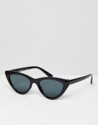 AJ Morgan  black retro cat eye sunglasses AJ Morgan cat eye sunglasses in black | ASOS main image 3