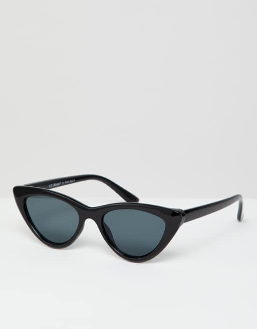 AJ Morgan cat eye sunglasses in black