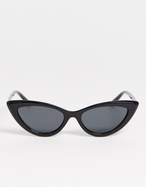 AJ Morgan cat eye sunglasses in black, 2 of 4