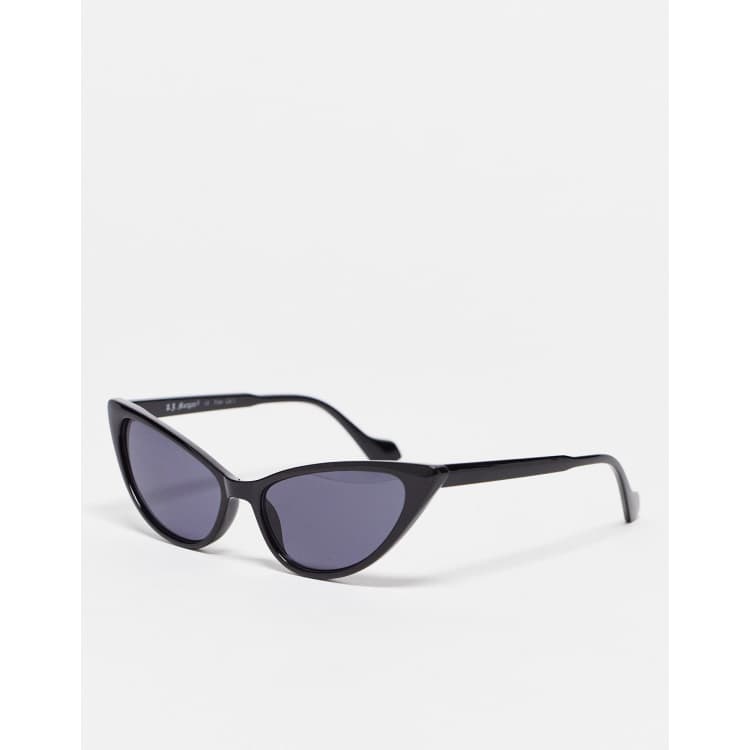 AJ Morgan cat eye sunglasses in black | ASOS display picture 3