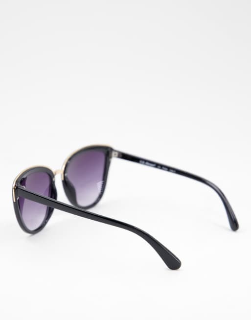 AJ Morgan cat eye sunglasses in black | ASOS display picture 3