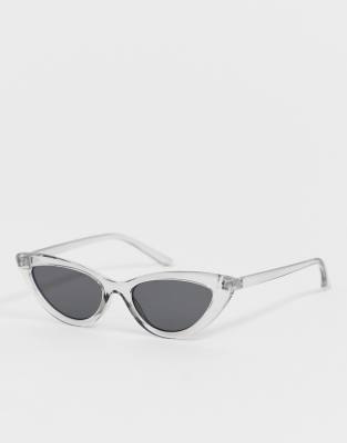 clear cat eye sunglasses