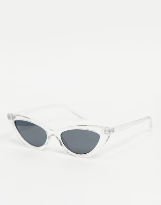 Transparent cat store eye sunglasses