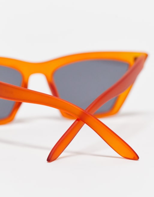 Orange cat eye sunglasses online