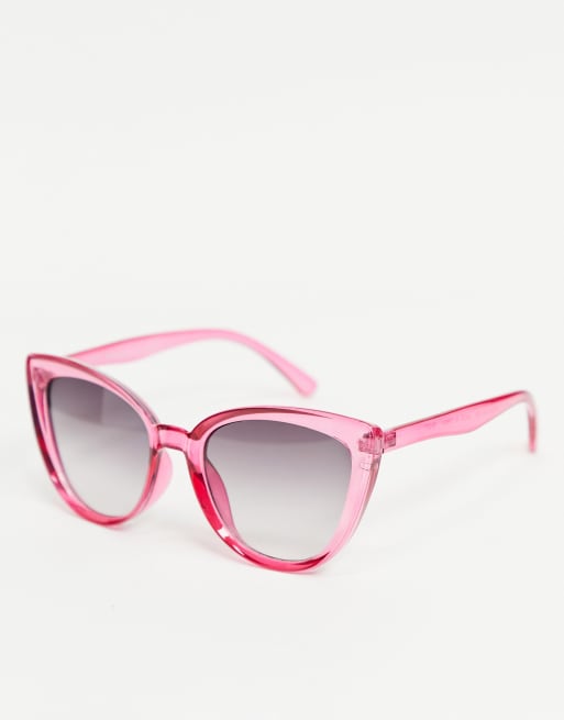  AJ Morgan pink cute barbie style retro oversized cat eye sunglasses ASOS AJ Morgan pink cute barbie style retro | Mercari main image 4