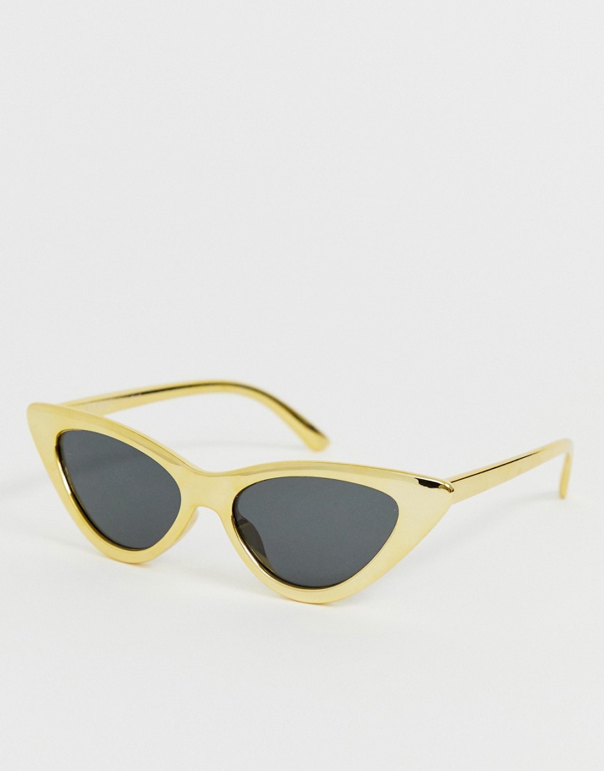 AJ Morgan - Cat eye-zonnebril in geel