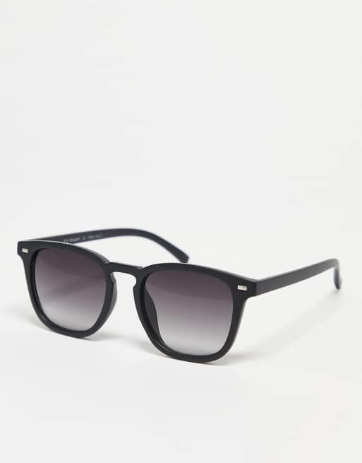 AJ Morgan – Census Taker – Eckige Sonnenbrille in Schwarz 