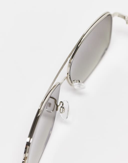 AJ Morgan classic aviator sunglasses in silver, 3 of 4
