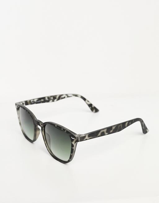AJ Morgan classic sunglasses in grey tortoiseshell ASOS