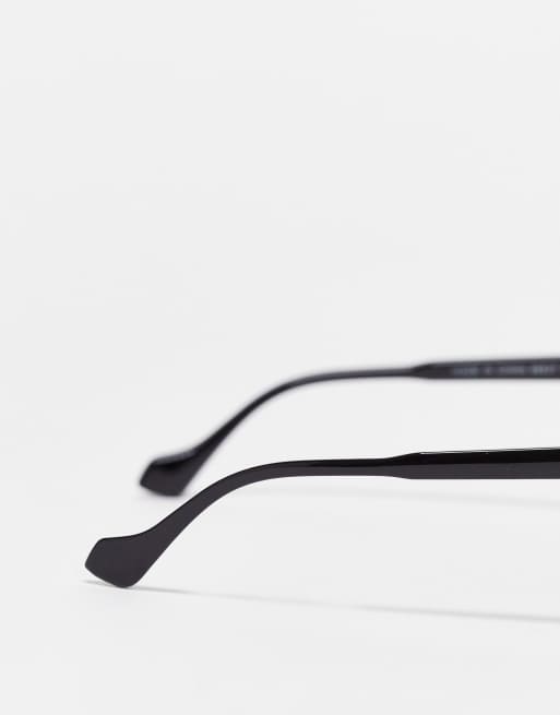 AJ Morgan – Czarne okulary przeciwsłoneczne typu kocie oko, 4 z 4
