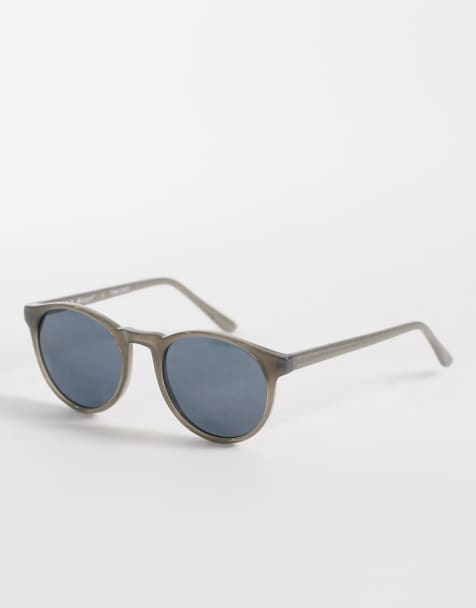 AJ Morgan Grad School round sunglasses in grey - view 1