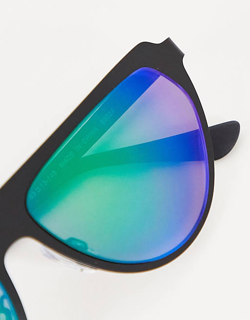 Morgan Halfway Visor Sunglasses in Black A.J Womens Accessories Sunglasses 