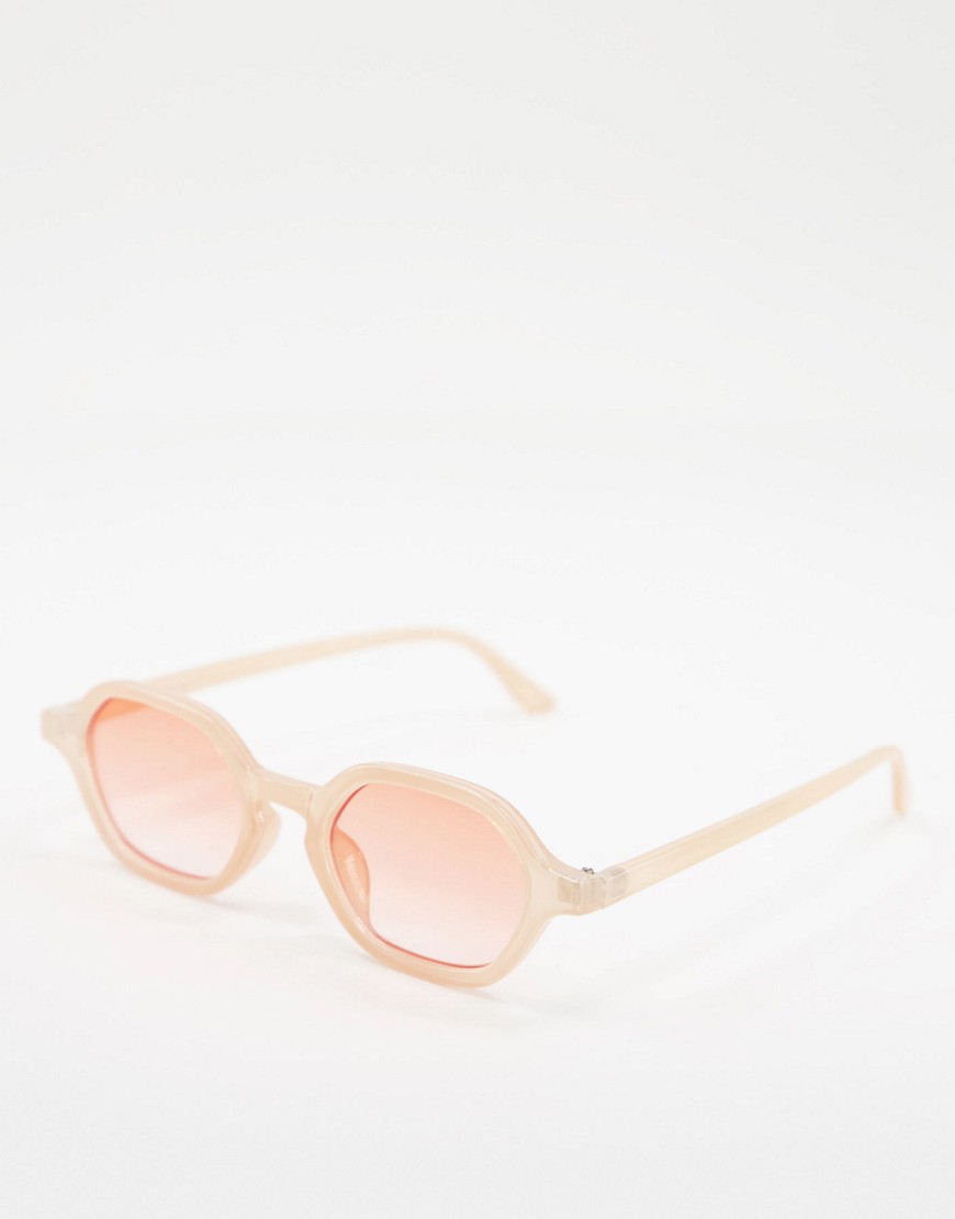 Aj Morgan Ho-ho Slim Line Round Lens Sunglasses-pink