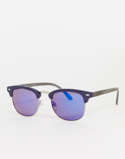 AJ Morgan – Kent – Verspiegelte Sonnenbrille in Grau