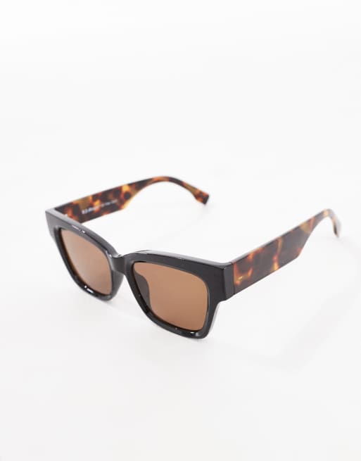 AJ Morgan - Klassieke cat eye zonnebril in tortoise , 2 van 3