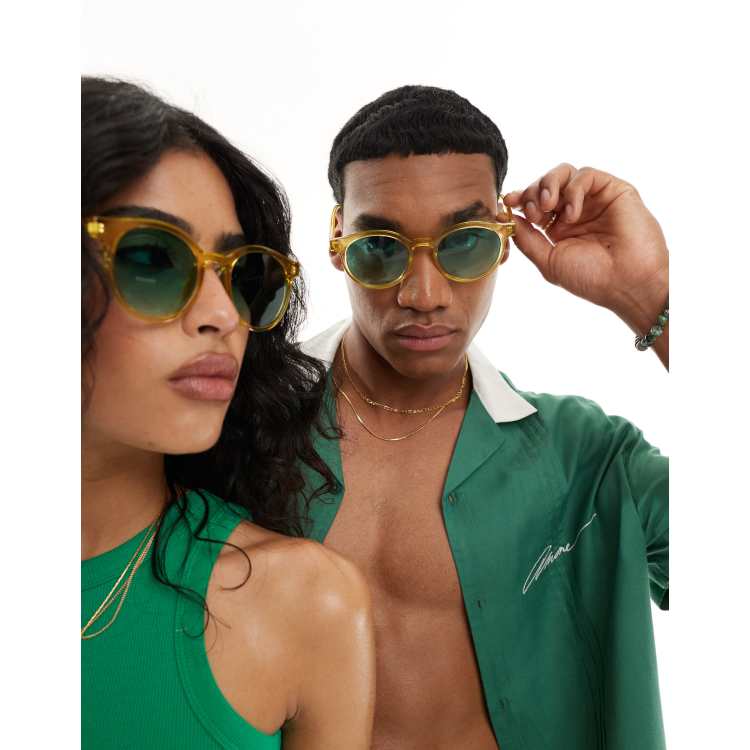 Occhiali Da Sole Rotondi A.J. Morgan Low Key | Modello Unisex Vintage Con Lenti UV400 E Antiproiettile