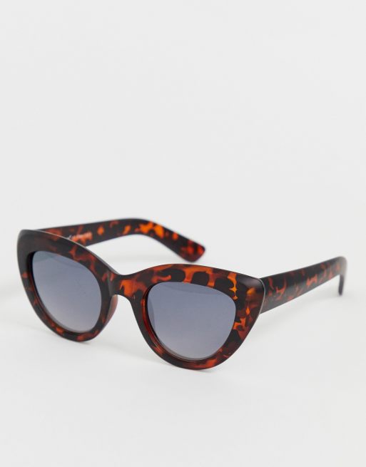 AJ Morgan - Lunettes de soleil yeux de chat à motif léopard - Rouge