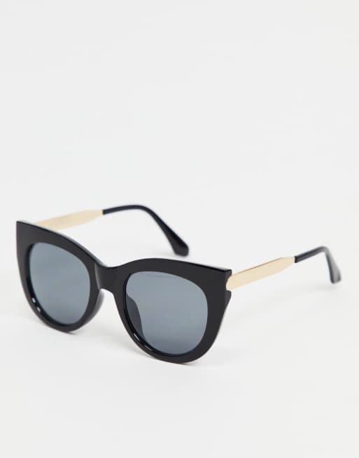 Aj Morgan Lunettes De Soleil Yeux De Chat Noir Saluscampusdemadrid