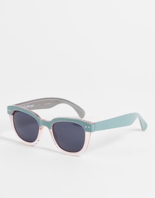 AJ Morgan AJ Morgan new school square lens sunglasses-Blue