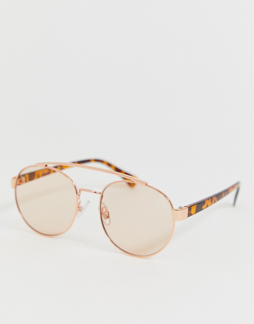AJ Morgan - occhiali da sole modello aviatore oro e rosa