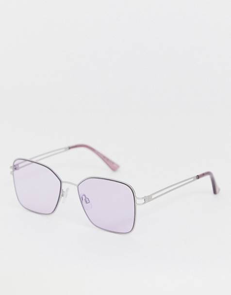 Image result for aj morgan occhiali squadrati lilla