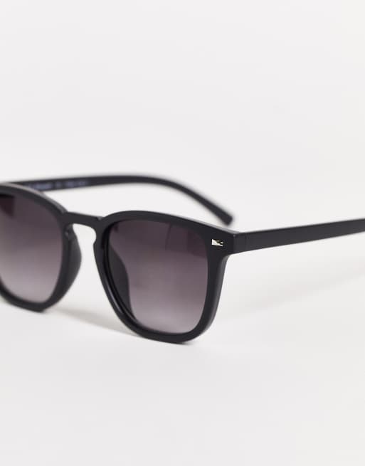 AJ Morgan - Occhiali da sole squadrati unisex in nero, 4 di 4