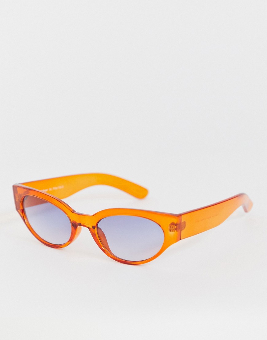 AJ Morgan – Orange runda solglasögon