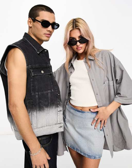 AJ Morgan oval sunglasses in black | ASOS display picture 2