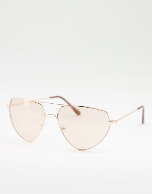 AJ Morgan - Point - Trekantede aviator-solbriller ASOS