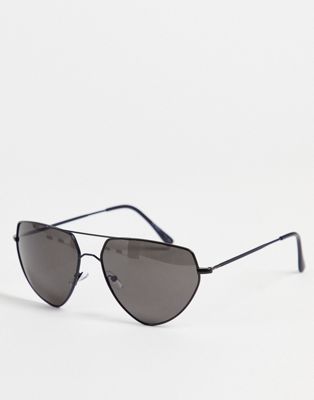 AJ Morgan point dume triangle aviator style sunglasses