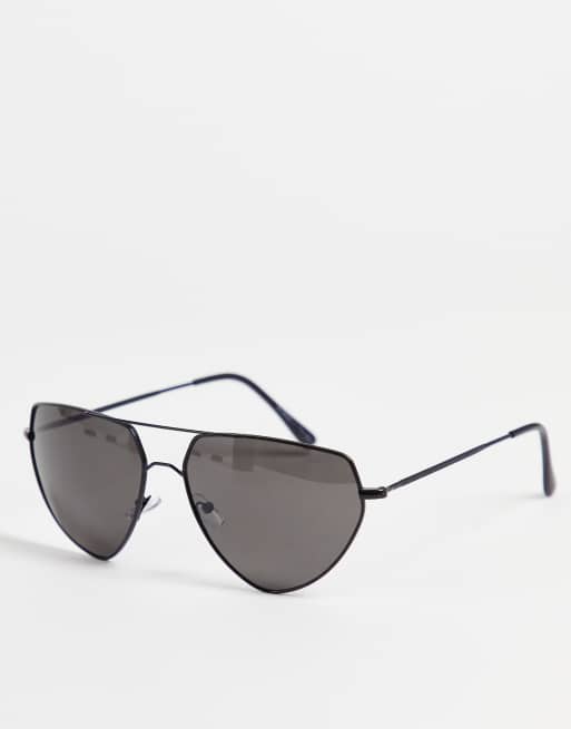 AJ Morgan Point Dume triangle aviator style sunglasses