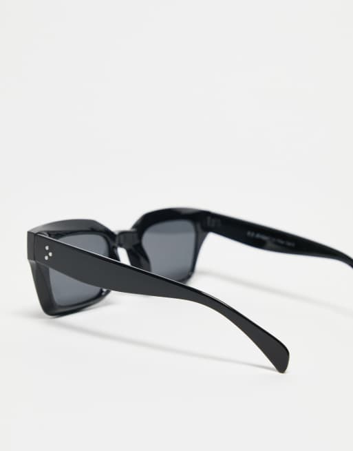 AJ Morgan potent bold square sunglasses in black , 2 of 4