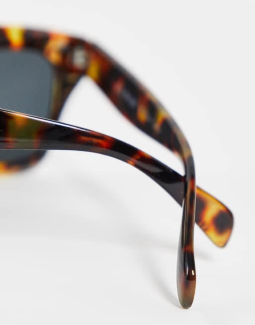 A.J. Morgan Occhiali Da Sole Unisex Potent – Modello Rettangolare Retrò, Lenti UV400 E Antiurto