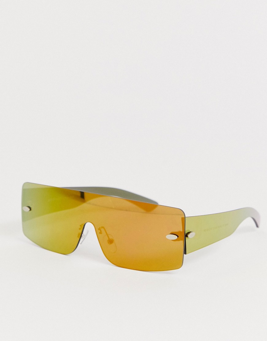 AJ Morgan - Randloze zonnebril in regenboogkleuren-Multi