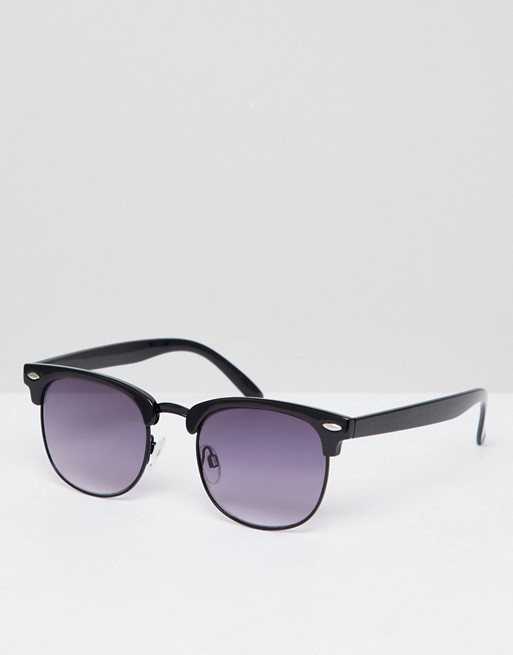 AJ Morgan retro sunglasses in black