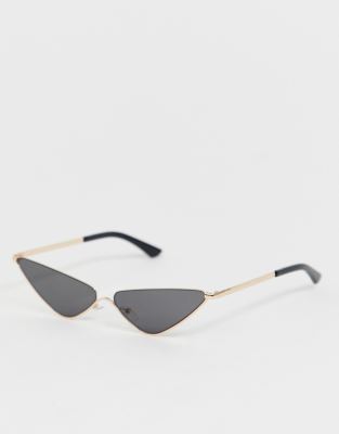 rimless cat eye sunglasses