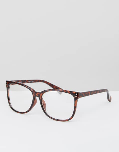 AJ Morgan - Ronde bril met ongekleurde glazen in tortoise - view 1