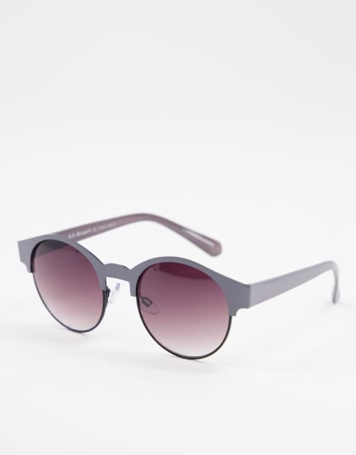 AJ Morgan round lens sunglasses in grey