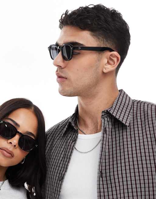AJ Morgan  black pearl round cateye style sunglasses Amazon.com: A.J. Morgan Eyewear Unisex Adult Pause  main image 4