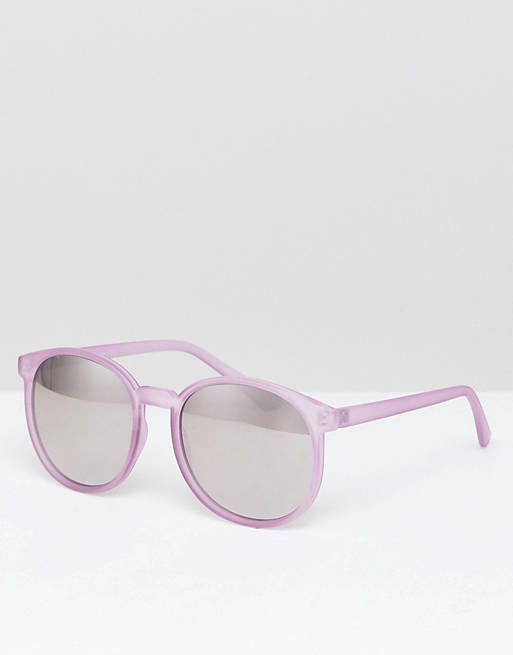 AJ Morgan round sunglasses in lilac