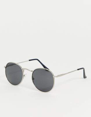 AJ Morgan AJ Morgan round sunglasses in silver