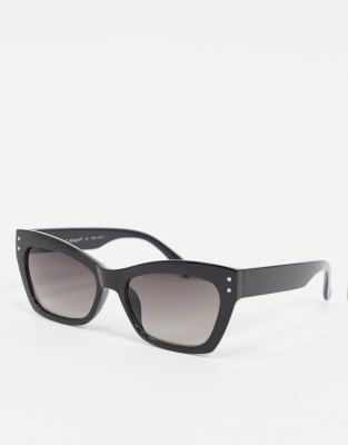 Aj Morgan Schmale Sonnenbrille Mit Eckigen Glasern In Schwarz Herrenmode Suchmaschine Ladendirekt De